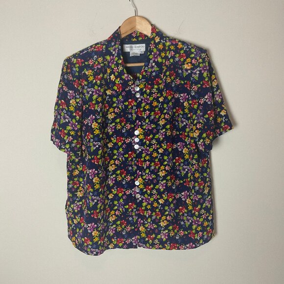 Maggy London Woman Button Down Top Size 16 - Picture 1 of 2